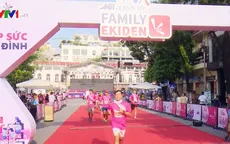 Sôi động giải chạy Family Ekiden 2019