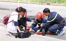 Trương Quỳnh Anh ngã đau đớn tại “Mỹ nhân hành động”