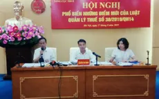 Phổ biến những nội dung mới của Luật Quản lý thuế 2019