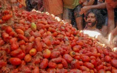 "Biển cà chua" đỏ rực rại lễ hội La Tomatina