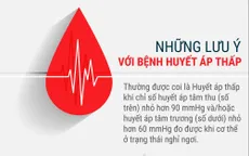 Những lưu ý với bệnh huyết áp thấp