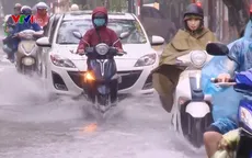 Mưa lớn gây ngập lụt tại Hải Phòng