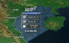 Áp thấp nhiệt đới gây mưa lớn