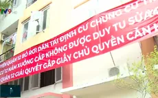 Chung cư tái định cư Tín Phong: Hoàn thành lập hồ sơ xin cấp sổ căn hộ trong tháng 9/2019