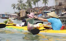 Hội An Cleanup - Nhóm bạn nước ngoài nhặt rác trên sông Thu Bồn