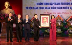 Thành phố Hưng Yên kỷ niệm 10 năm thành lập