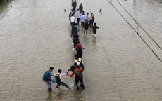 Mưa lớn và lũ quét tại Ấn Độ, hàng trăm người bị mắc kẹt