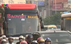 Hà Nội phân luồng giao thông phục vụ thi công cầu cạn trên tuyến Phạm Văn Đồng