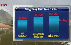 Cảnh báo lũ khẩn cấp trên sông Đồng Nai