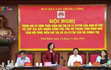 Tiếp tục đẩy mạnh công tác cán bộ nữ