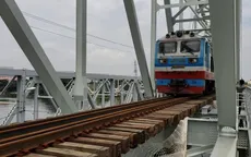 Chuyến tàu cuối cùng qua cầu đường sắt Bình Lợi 117 tuổi