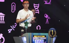 Tân quán quân Đường lên đỉnh Olympia Trần Thế Trung ước mơ làm truyền hình