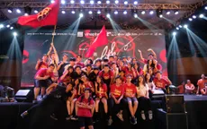 Amsers chơi hết mình trong đêm chung kết Ngày hội Anh tài 2019