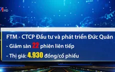 Cổ phiếu FTM giảm điểm liên tiếp