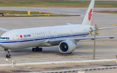 Máy bay Air China gặp sự cố động cơ
