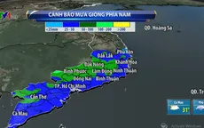 Mưa lớn tiếp diễn tại phía Nam, nguy cơ ngập lụt ở vùng trũng