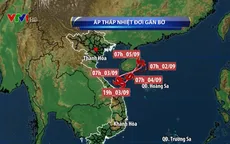Hai áp thấp nhiệt đới tồn tại cùng lúc trên Biển Đông