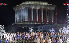 Lãnh đạo Đảng, Nhà nước dự chương trình cầu truyền hình 50 năm thực hiện Di chúc của Bác