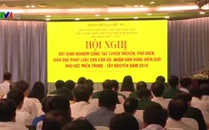 Tuyên truyền, phổ biến, giáo dục pháp luật tại vùng biên giới các tỉnh miền Trung - Tây Nguyên
