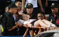 Khởi tố đối tượng bắn pháo sáng khiến nữ CĐV trên sân Hàng Đẫy trọng thương