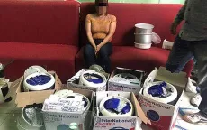 Phát hiện 4,5 kg ma túy giấu trong đáy nồi cơm điện
