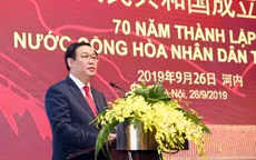 Phó Thủ tướng Vương Đình Huệ kỷ niệm 70 năm Quốc khánh Trung Quốc