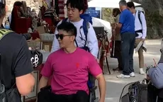 Lý Thần gặp chấn thương, phải ngồi xe lăn ghi hình show