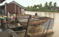 18 căn nhà có nguy cơ sạt lở ở Sóc Trăng