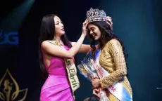 Phương Khánh trao vương miện cho Miss Earth India 2019