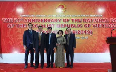 Tổng lãnh sự Việt Nam tại Preah Sihanuok Campuchia mừng Quốc khánh