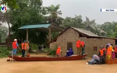 Hà Tĩnh: Mưa lũ, 7 người đi rừng chưa về được