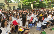 Không khí trước lễ khai giảng năm học mới