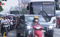 Giao thông giờ tan tầm tại đường Giải Phóng, Hà Nội
