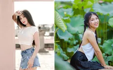 Nữ sinh Học viện Tài chính năng động, làm hoa khôi năm cấp 3