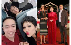 NTK Đỗ Trịnh Hoài Nam hội ngộ Hoa hậu Ngọc Hân, H’Hen Niê