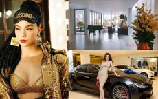 Ngắm căn biệt thự sang trọng ngập tràn hoa lá của Hồ Ngọc Hà