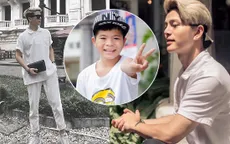 Quán quân Giọng hát Việt nhí Quang Anh khoe dáng cao như người mẫu