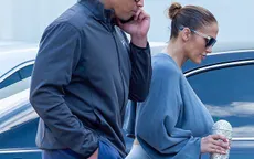 Jennifer Lopez khỏe khoắn ra phố với bạn trai kém tuổi