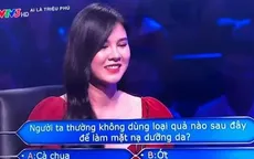 Nữ MC Việt từng lên báo Hàn Quốc xuất hiện xinh đẹp trong "Ai là triệu phú"