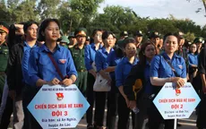 Giới trẻ Bình Định băng rừng, vượt biển làm phần việc thanh niên