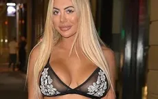 Chloe Ferry mặc áo lót ra phố