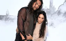 "Vua Thủy Tề" Jason Momoa mặc áo xuyên thấu đi xem thời trang cùng vợ U60