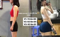 Dân mạng Trung Quốc "phát cuồng" vì cô gái Việt sở hữu 3 vòng bốc lửa