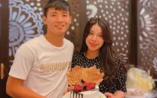 Hôn thê "ngầm" tiết lộ hậu vệ Bùi Tiến Dũng đã lên chức bố?