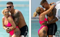 Olivia Buckland và chồng khoe dáng chắc khỏe cùng loạt hình xăm khủng