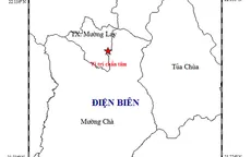 Điện Biên: Trận động đất có độ lớn 2,6 ở thị xã Mường Lay