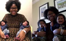 Hy hữu người phụ nữ sinh đôi 2 lần trong 1 năm