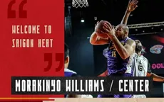 Saigon Heat ký hợp đồng với trung phong Morakinyo Williams