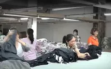 Công nhân gồng mình làm việc không có thời gian nghỉ ngơi