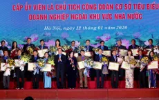 Biểu dương 90 cấp ủy viên là chủ tịch công đoàn cơ sở tiêu biểu
